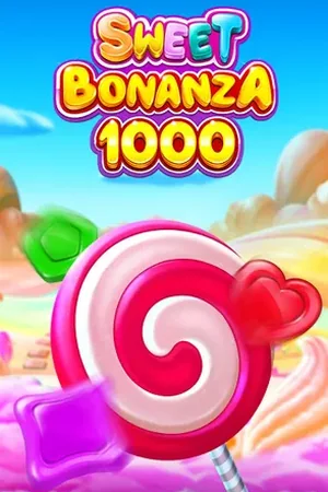 Sweet Bonanza 1000 — okładka automatu w SlotsVader
